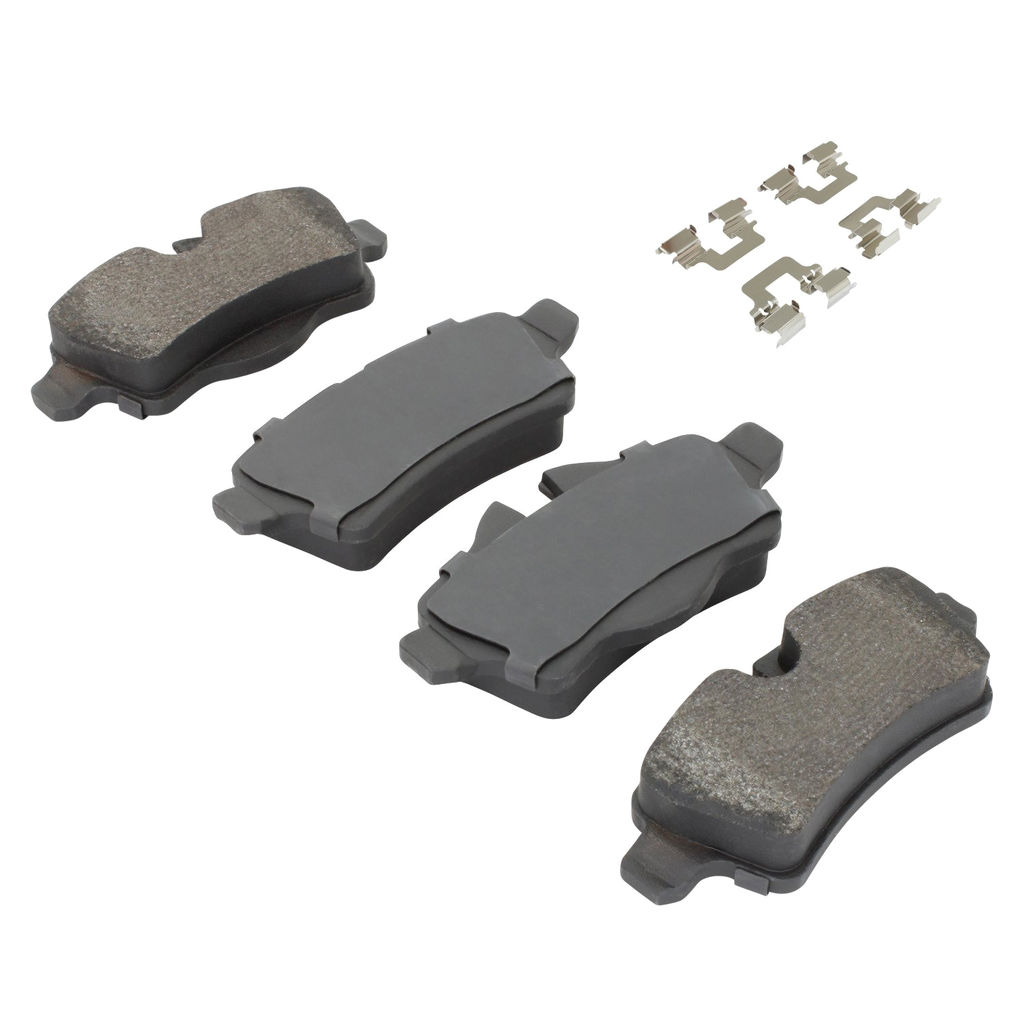 Quality-Built 1003-1309M - Black Series Semi-Metallic Brake Pad Set