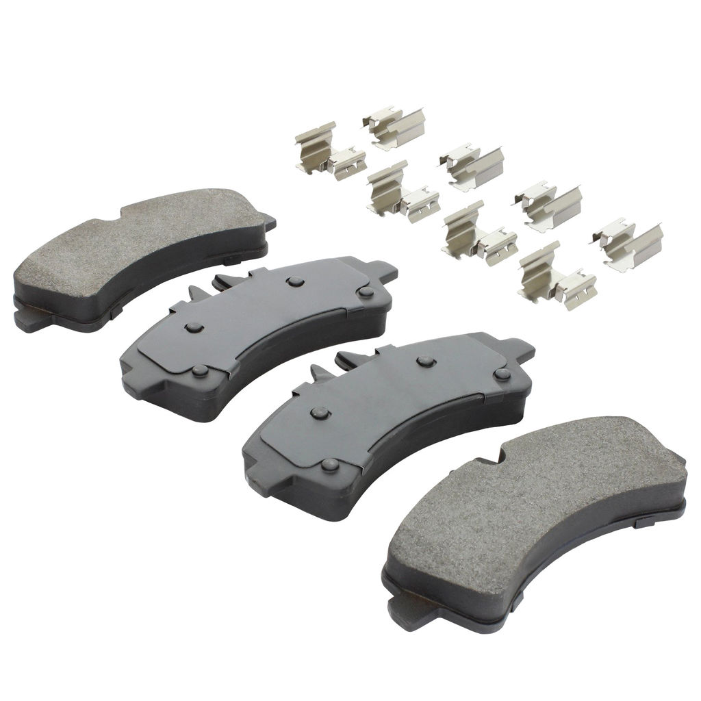 Quality-Built 1003-1318M - Black Series Semi-Metallic Brake Pad Set