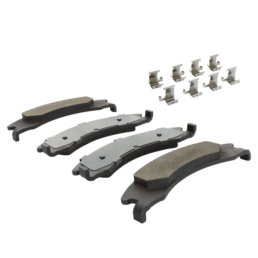 Quality-Built 1003-1329M - Black Series Semi-Metallic Brake Pad Set
