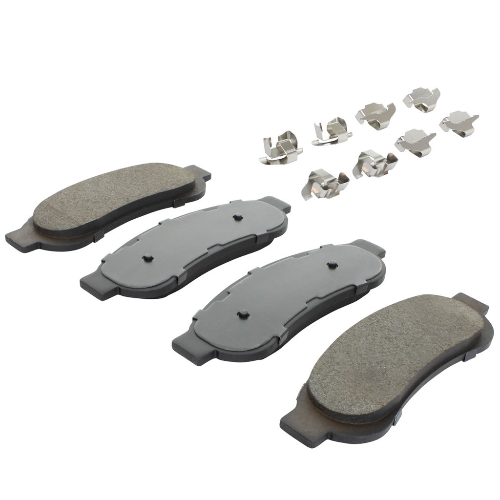 Quality-Built 1003-1334M - Black Series Semi-Metallic Brake Pad Set