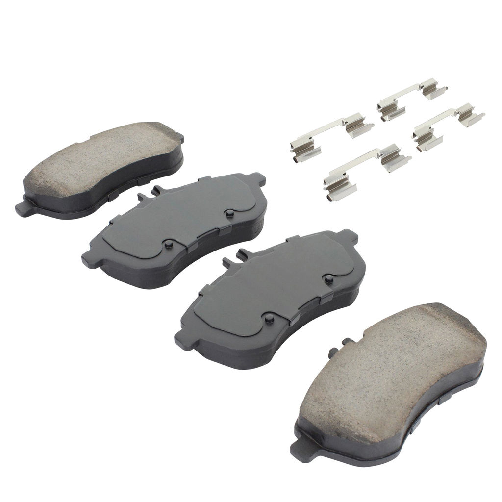 Quality-Built 1003-1340M - Black Series Semi-Metallic Brake Pad Set