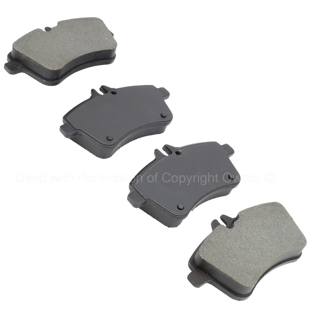 Quality-Built 1003-1357M - Black Series Semi-Metallic Brake Pad Set