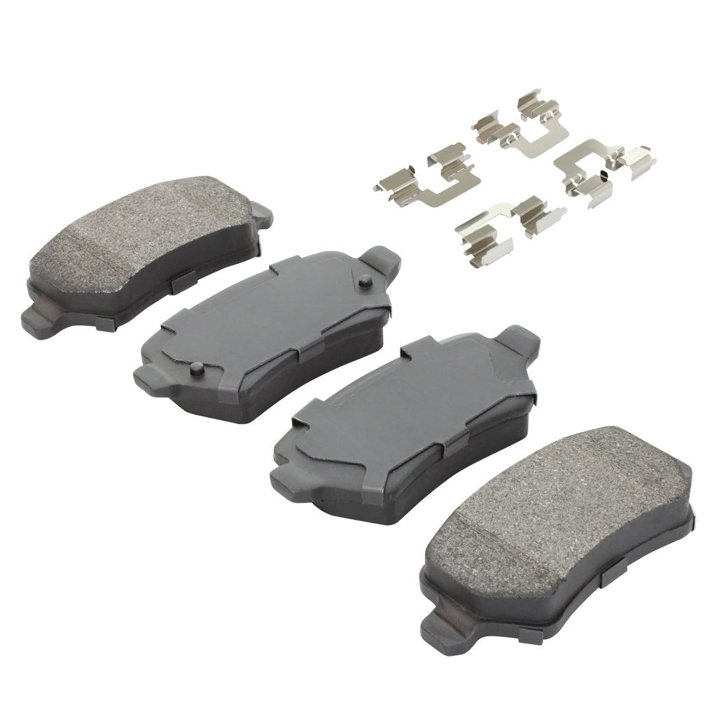 Quality-Built 1003-1362M - Black Series Semi-Metallic Brake Pad Set