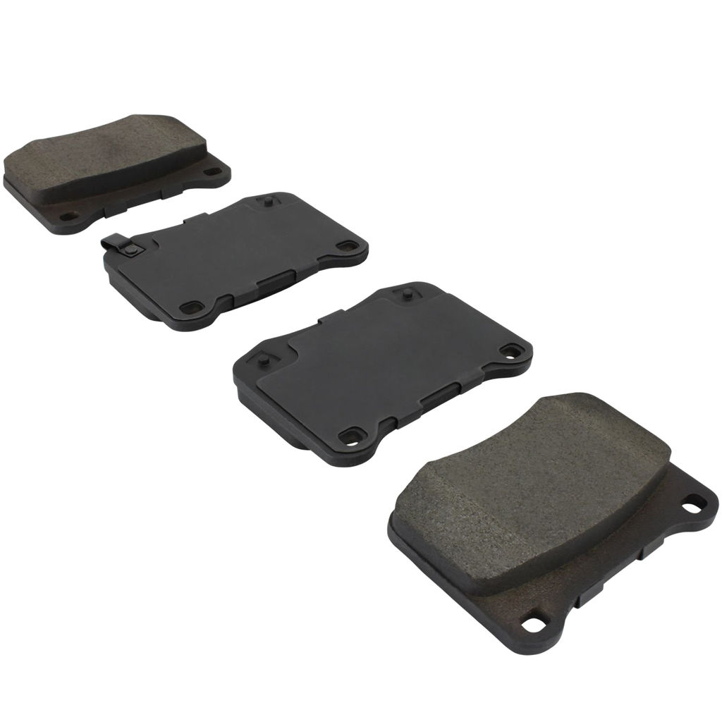 Quality-Built 1003-1366M - Black Series Semi-Metallic Brake Pad Set