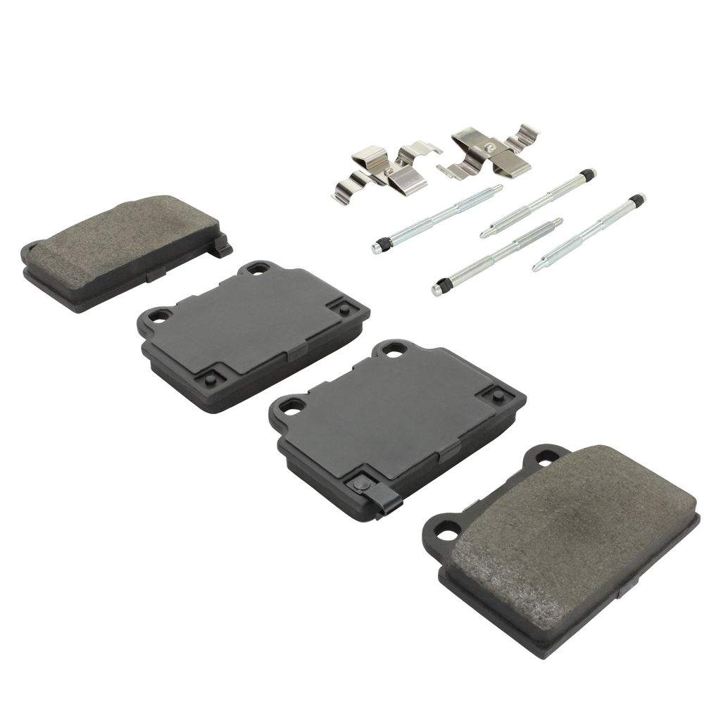 Quality-Built 1003-1368M - Black Series Semi-Metallic Brake Pad Set