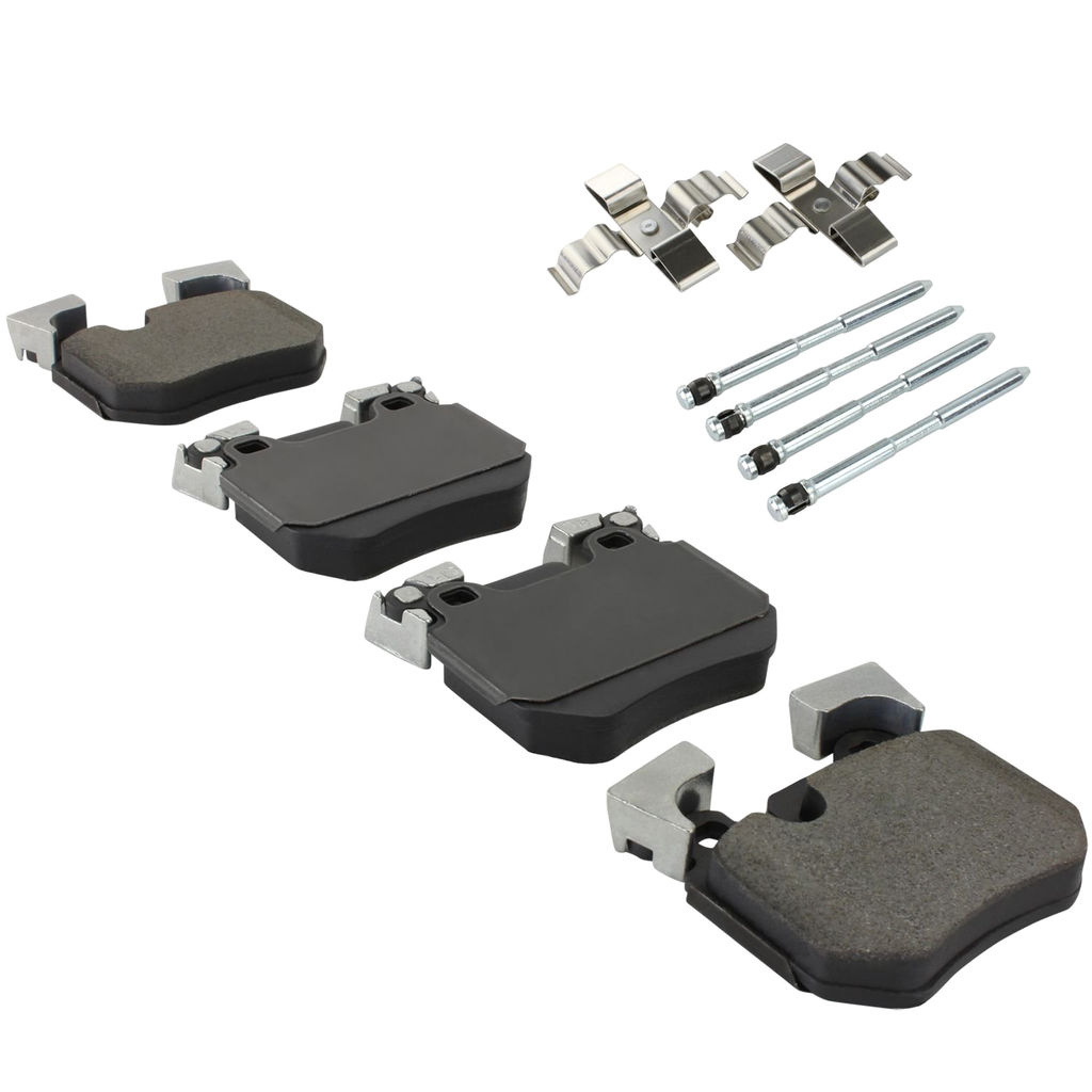 Quality-Built 1003-1372M - Black Series Semi-Metallic Brake Pad Set