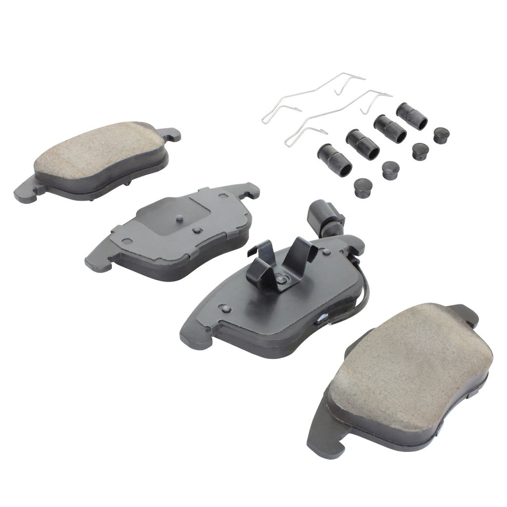 Quality-Built 1003-1375M - Black Series Semi-Metallic Brake Pad Set