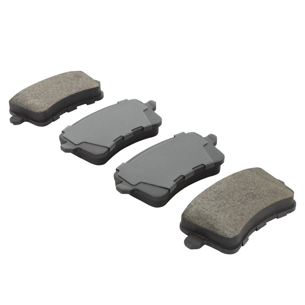 Quality-Built 1003-1386AM - Black Series Semi-Metallic Brake Pad Set
