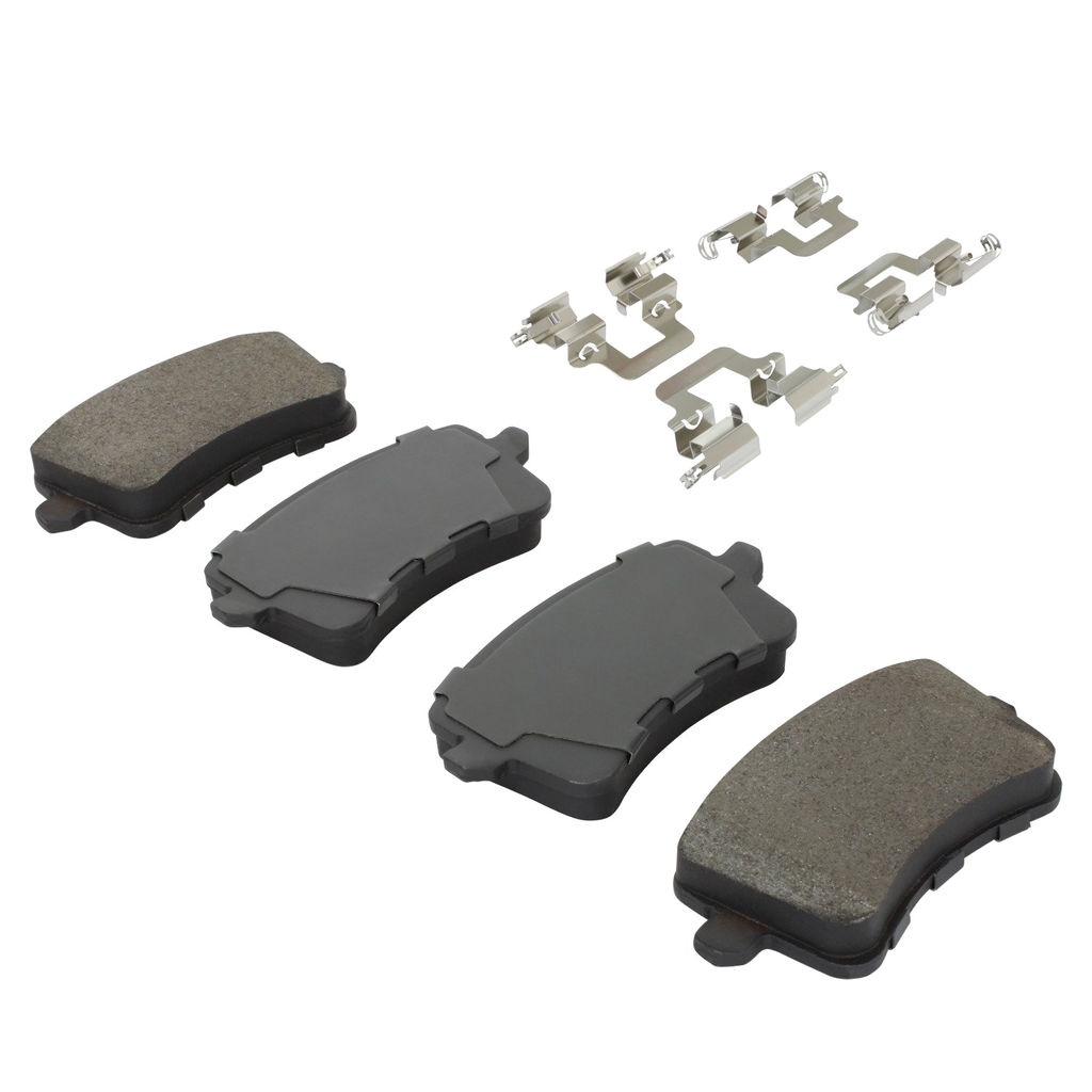 Quality-Built 1003-1386M - Black Series Semi-Metallic Brake Pad Set