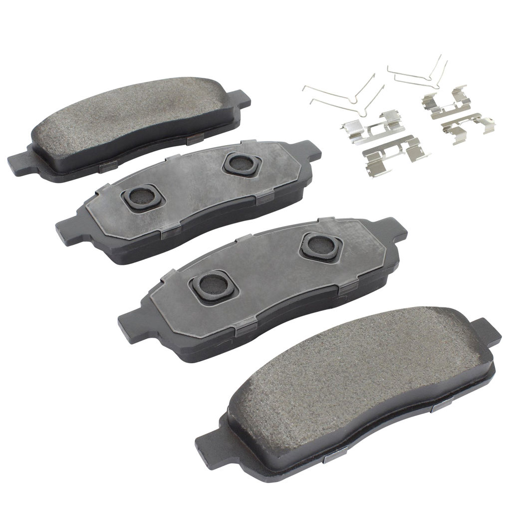 Quality-Built 1003-1392M - Black Series Semi-Metallic Brake Pad Set
