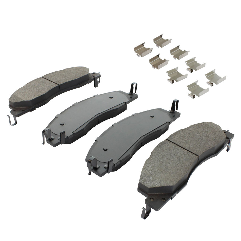 Quality-Built 1003-1399M - Black Series Semi-Metallic Brake Pad Set