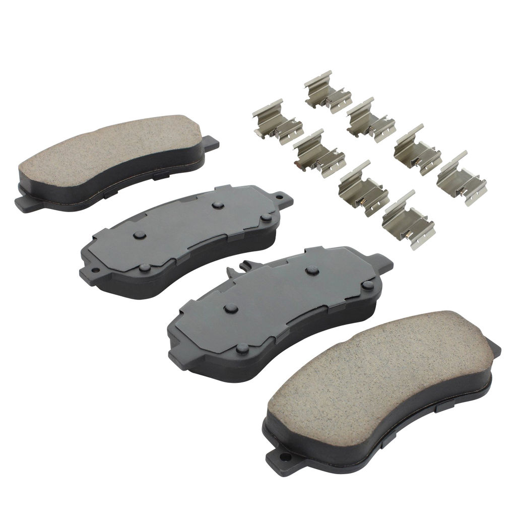 Quality-Built 1003-1406M - Black Series Semi-Metallic Brake Pad Set