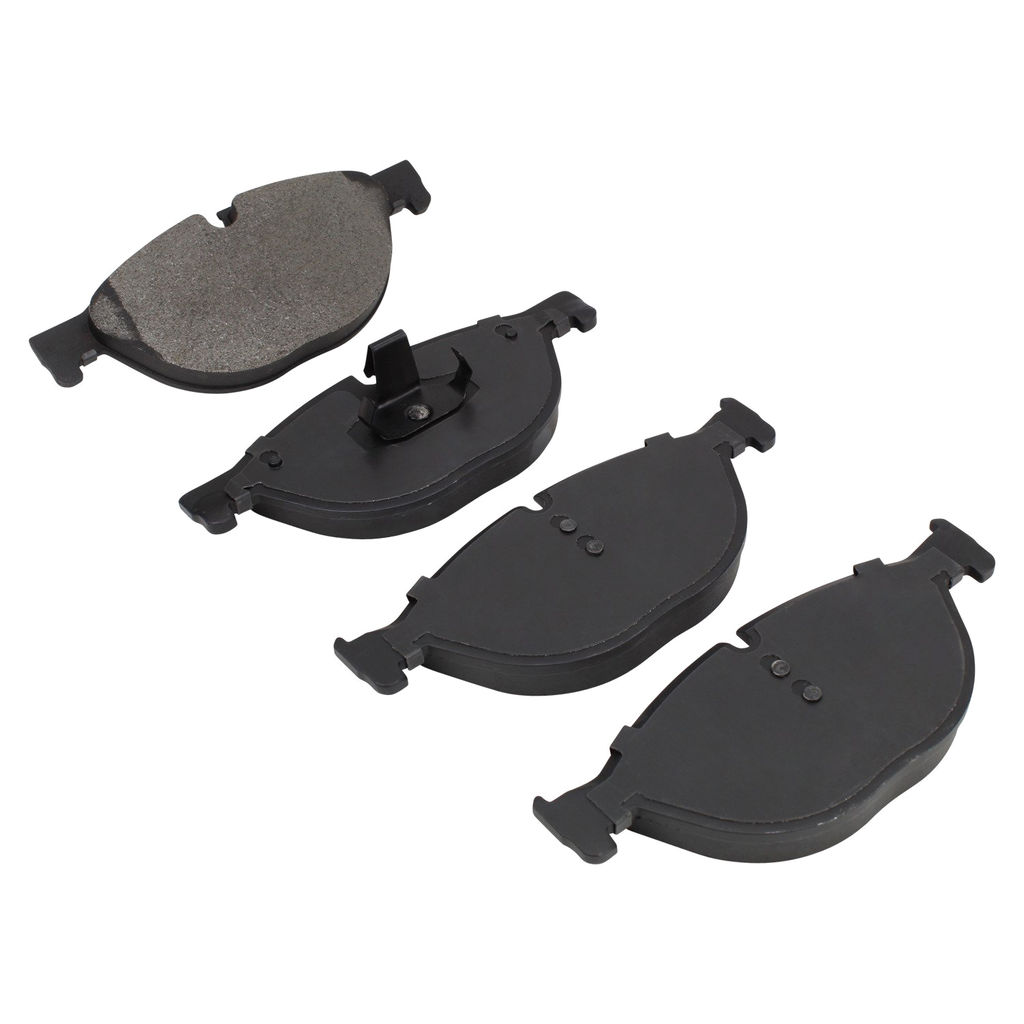 Quality-Built 1003-1409M - Black Series Semi-Metallic Brake Pad Set
