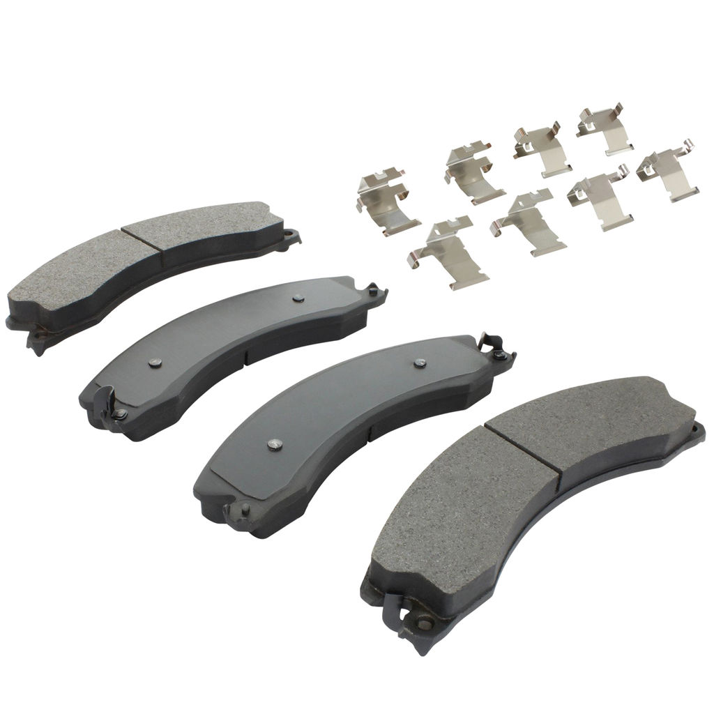 Quality-Built 1003-1411M - Black Series Semi-Metallic Brake Pad Set