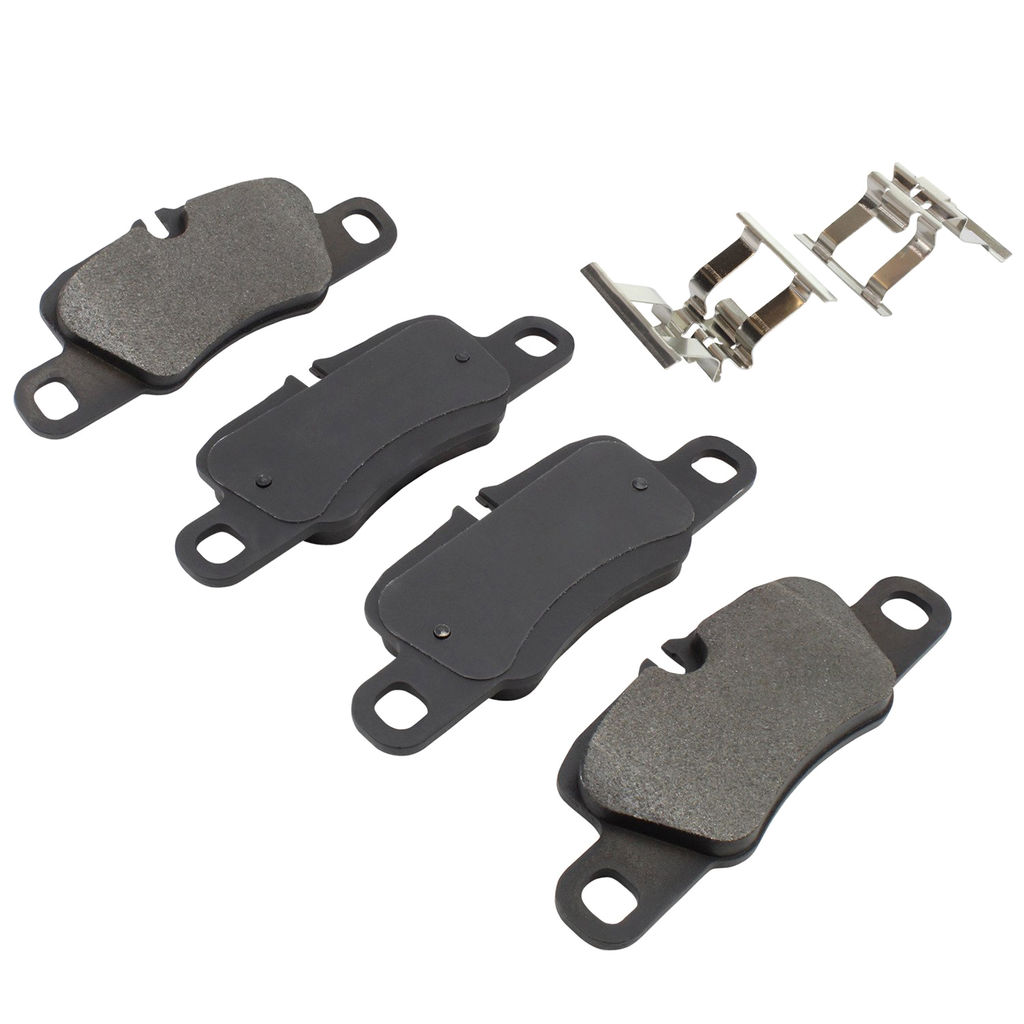 Quality-Built 1003-1417M - Black Series Semi-Metallic Brake Pad Set