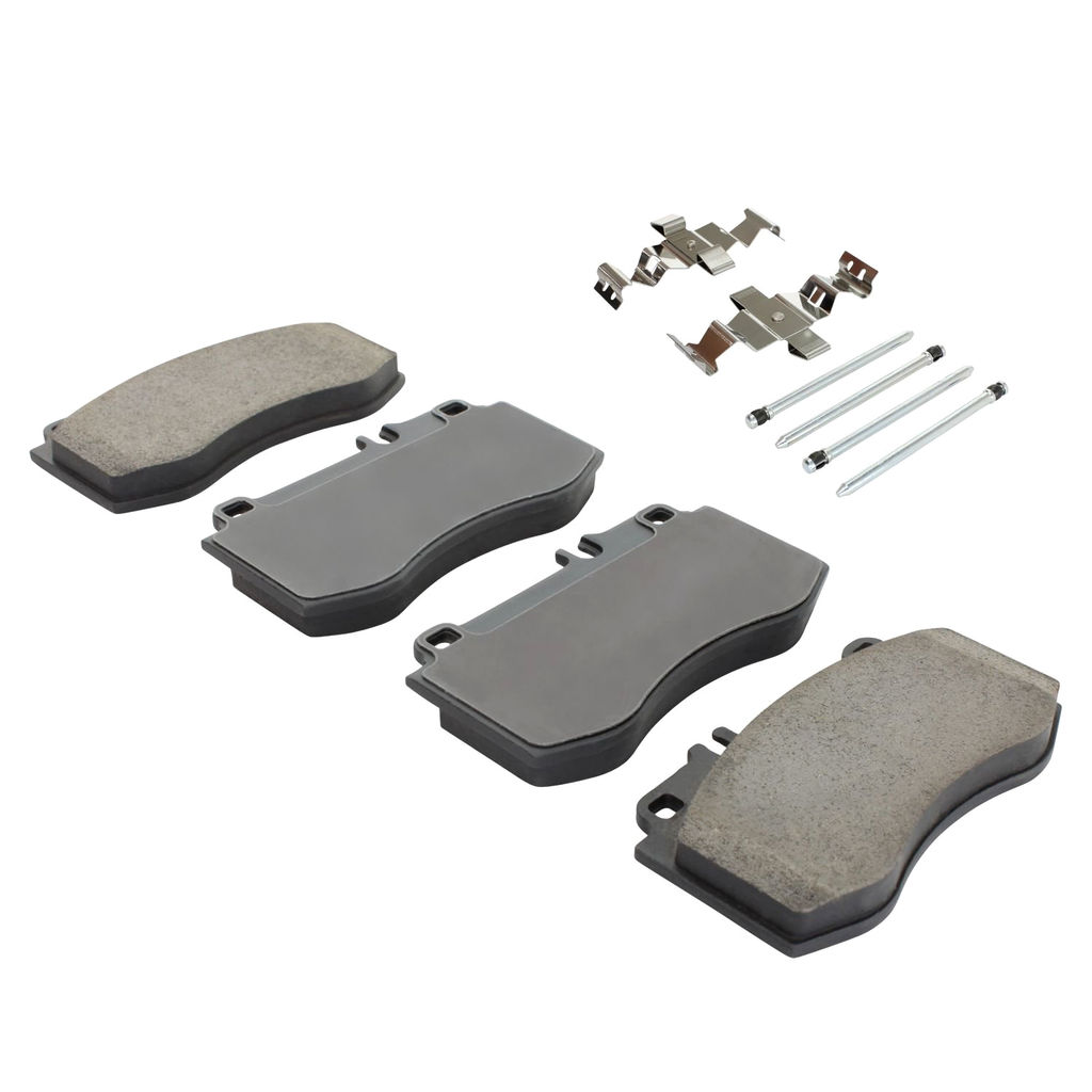 Quality-Built 1003-1420M - Black Series Semi-Metallic Brake Pad Set