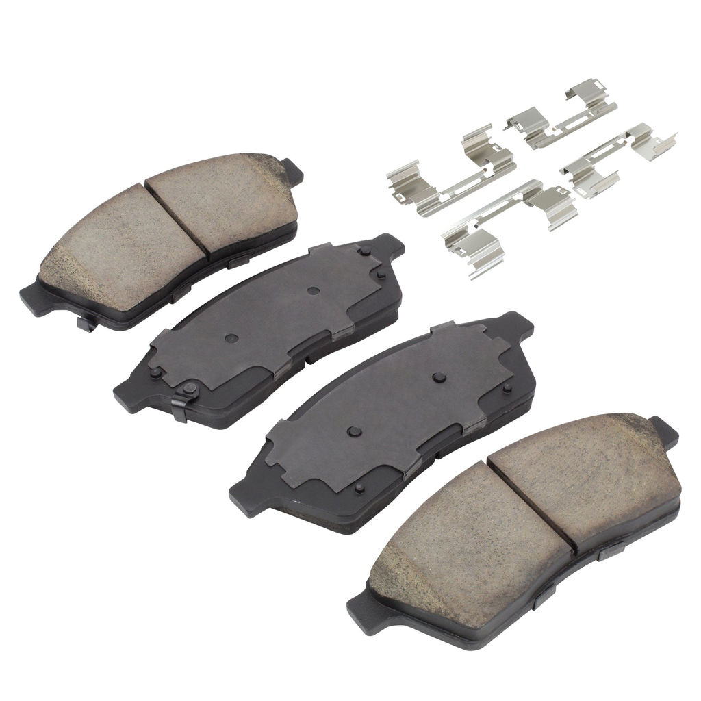 Quality-Built 1003-1422M - Black Series Semi-Metallic Brake Pad Set