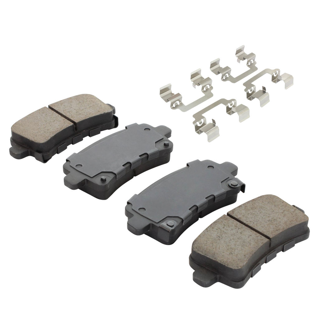 Quality-Built 1003-1430BM - Black Series Semi-Metallic Brake Pad Set