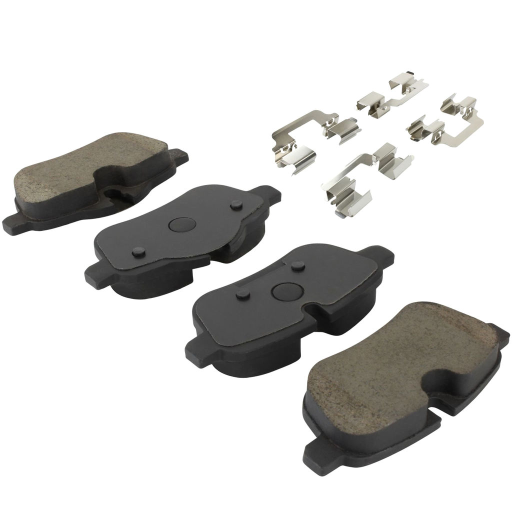 Quality-Built 1003-1433M - Black Series Semi-Metallic Brake Pad Set