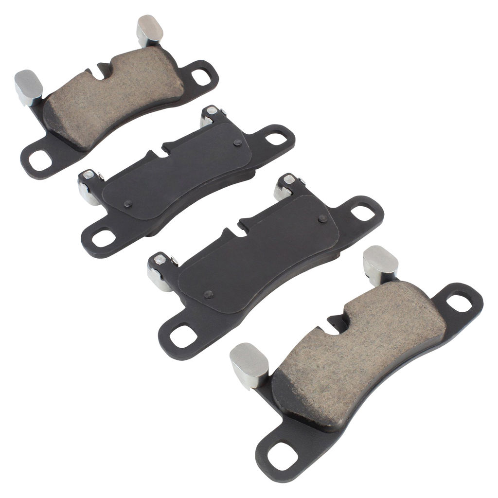 Quality-Built 1003-1453M - Black Series Semi-Metallic Brake Pad Set