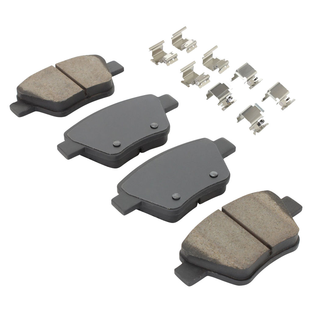 Quality-Built 1003-1456M - Black Series Semi-Metallic Brake Pad Set