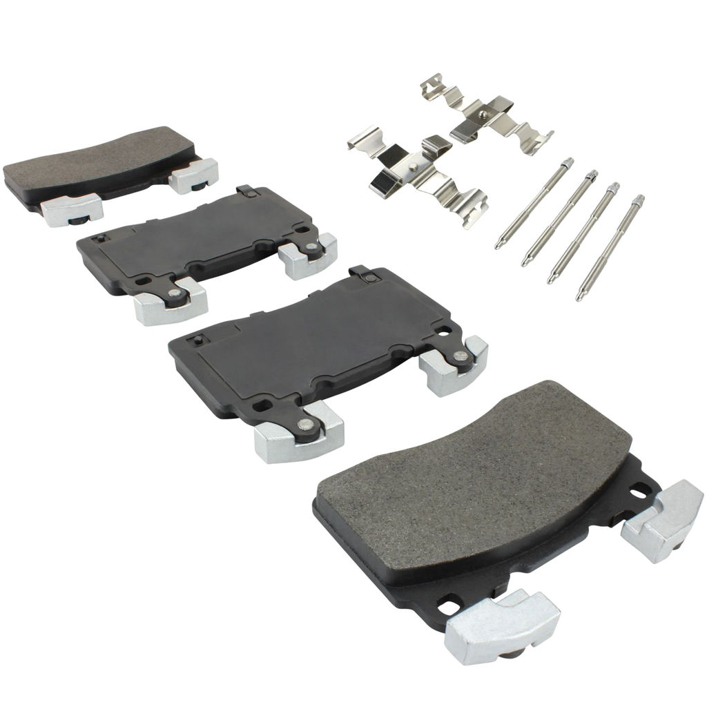 Quality-Built 1003-1474BM - Black Series Semi-Metallic Brake Pad Set