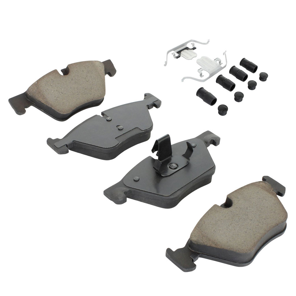 Quality-Built 1003-1504M - Black Series Semi-Metallic Brake Pad Set