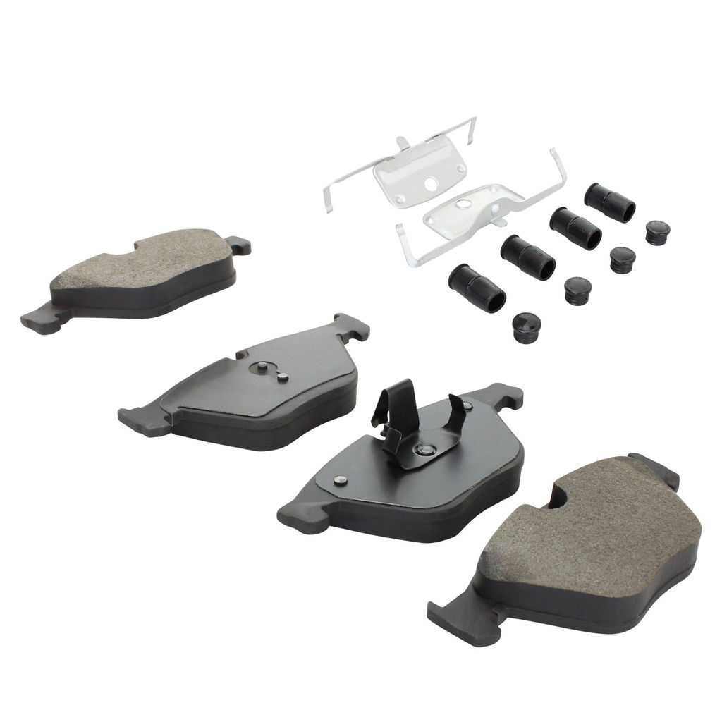 Quality-Built 1003-1505M - Black Series Semi-Metallic Brake Pad Set