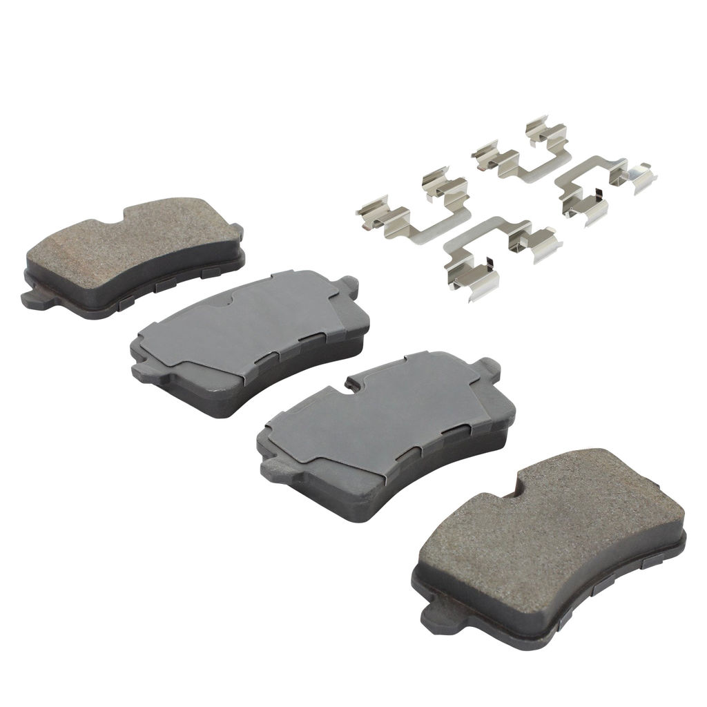 Quality-Built 1003-1547M - Black Series Semi-Metallic Brake Pad Set