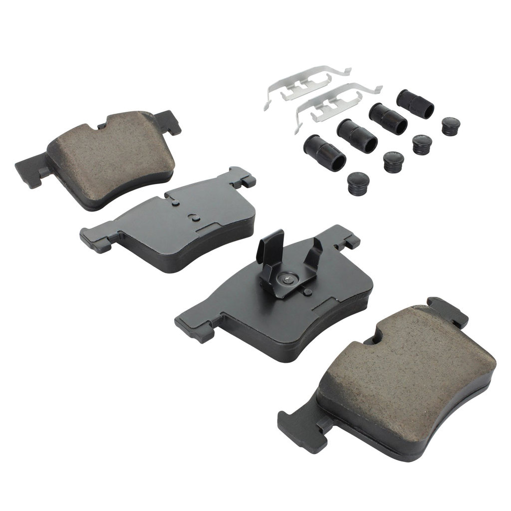 Quality-Built 1003-1561M - Black Series Semi-Metallic Brake Pad Set