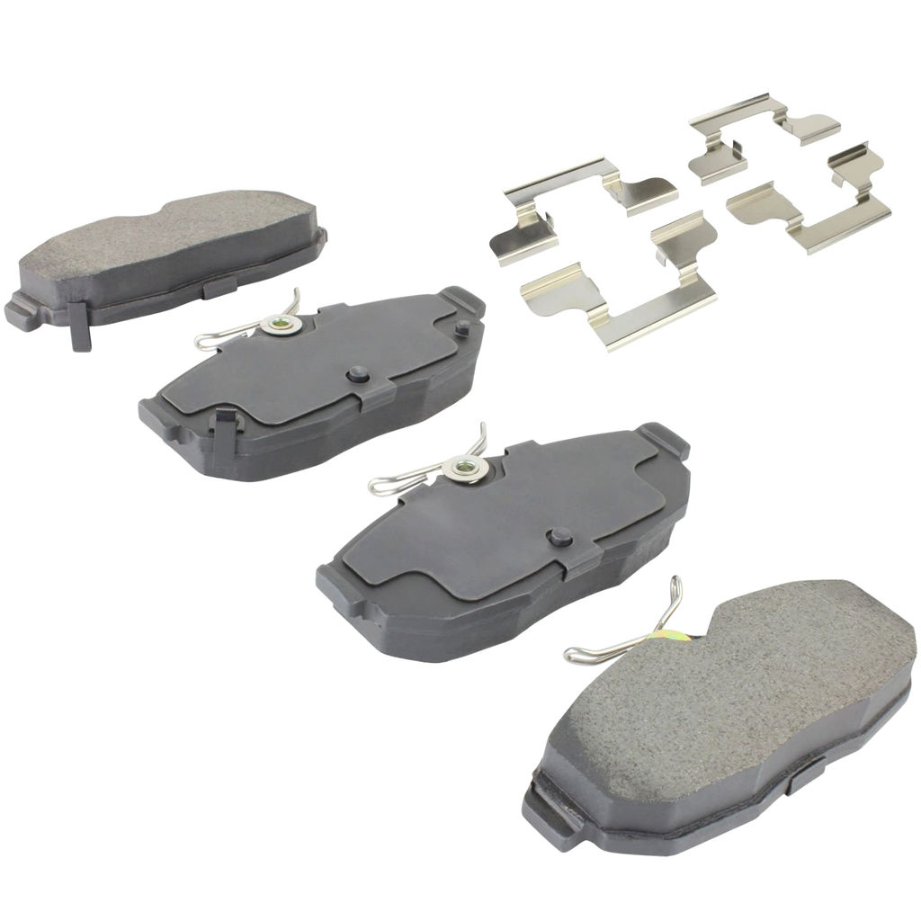 Quality-Built 1003-1562M - Black Series Semi-Metallic Brake Pad Set