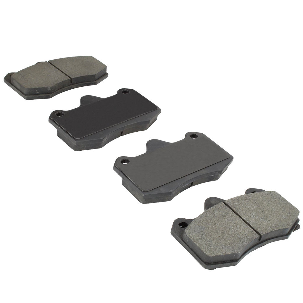 Quality-Built 1003-1598M - Black Series Semi-Metallic Brake Pad Set