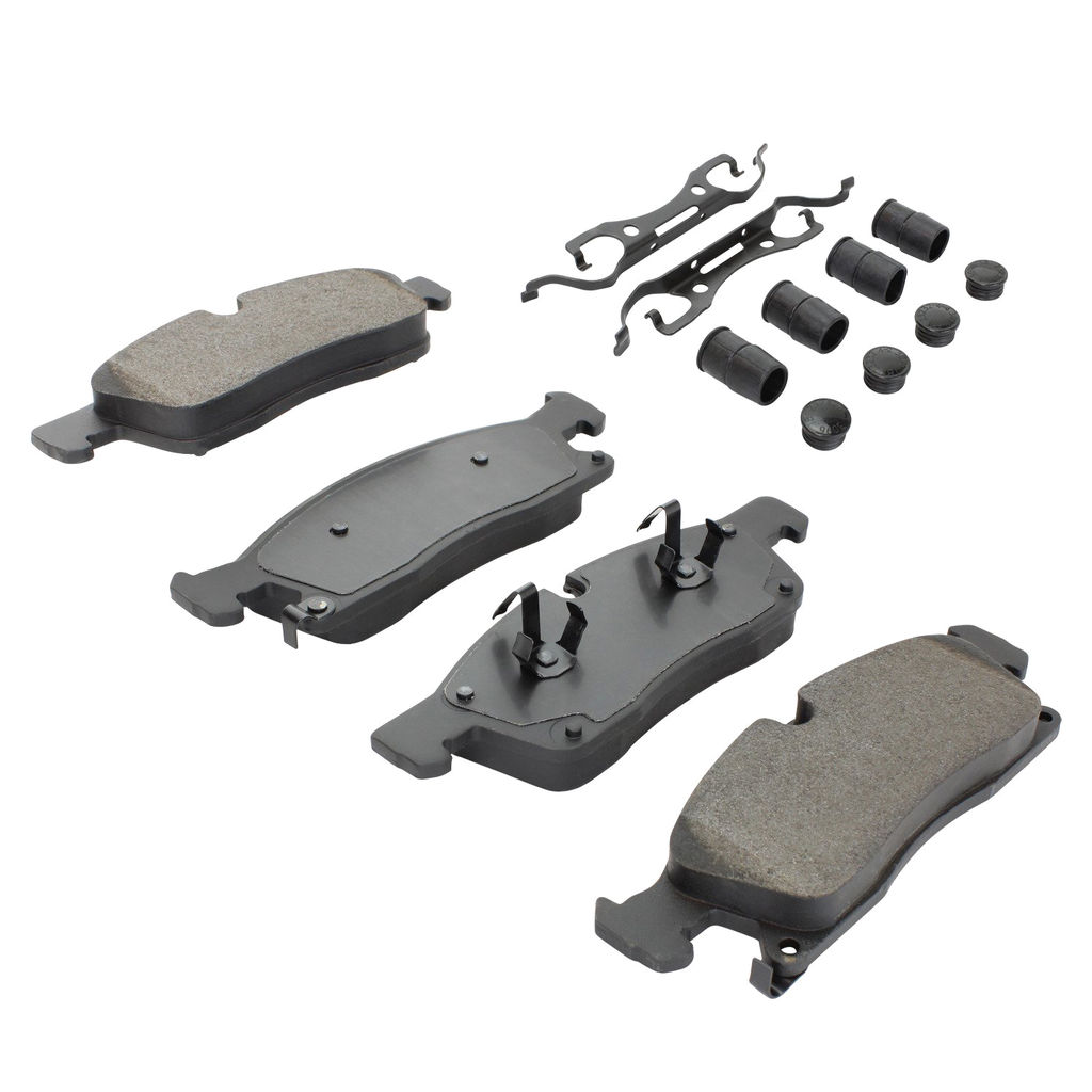 Quality-Built 1003-1629M - Black Series Semi-Metallic Brake Pad Set