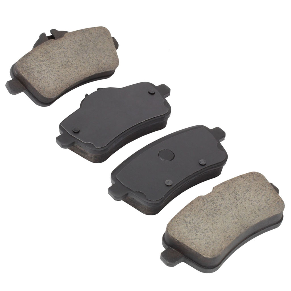 Quality-Built 1003-1630AM - Black Series Semi-Metallic Brake Pad Set