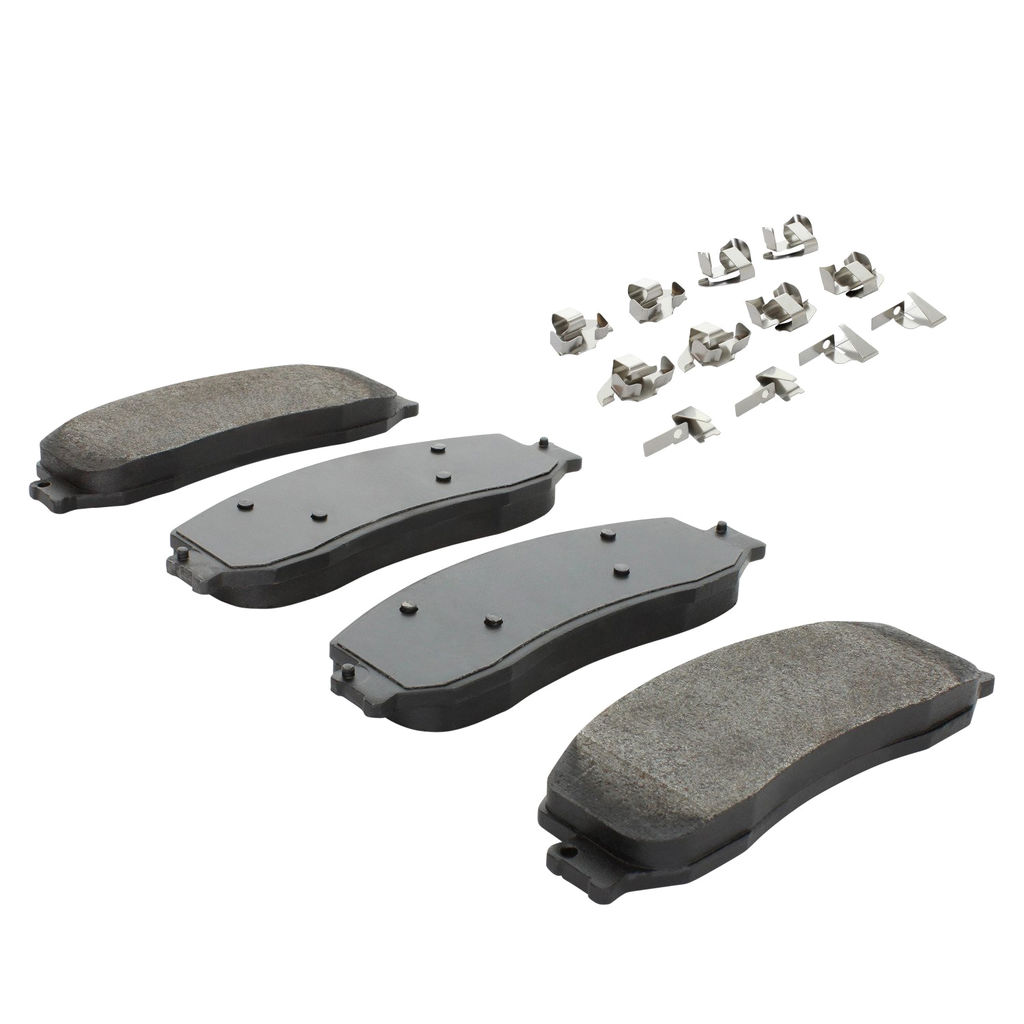 Quality-Built 1003-1631M - Black Series Semi-Metallic Brake Pad Set