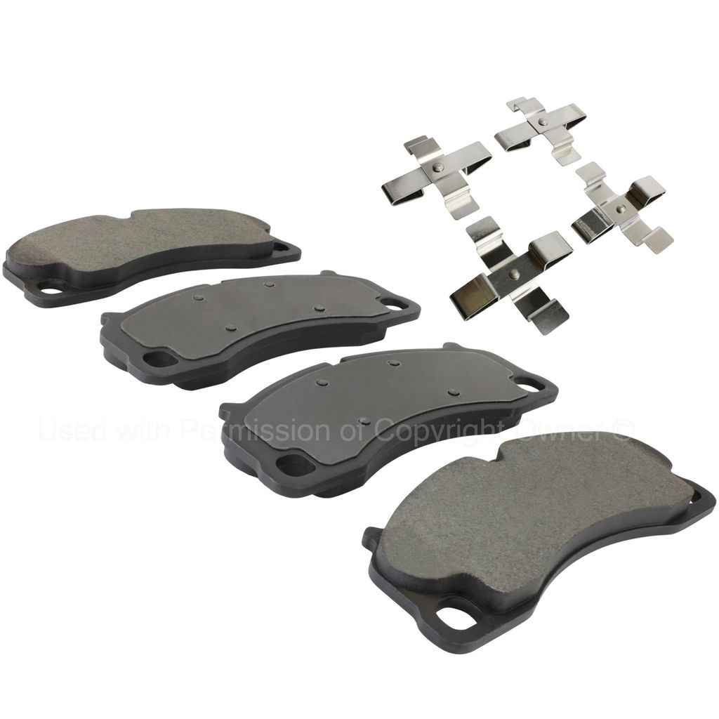 Quality-Built 1003-1637M - Black Series Semi-Metallic Brake Pad Set