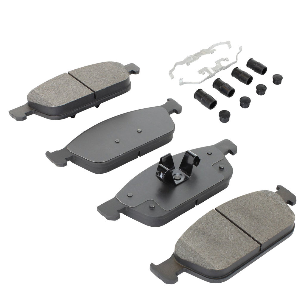 Quality-Built 1003-1645M - Black Series Semi-Metallic Brake Pad Set