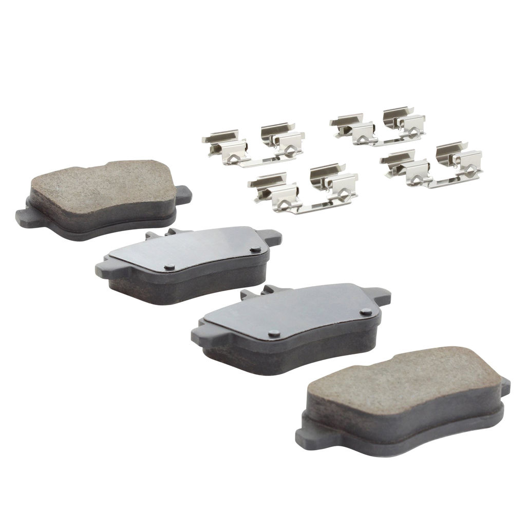 Quality-Built 1003-1646AM - Black Series Semi-Metallic Brake Pad Set