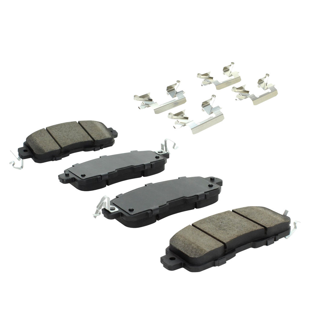 Quality-Built 1003-1650M - Black Series Semi-Metallic Brake Pad Set