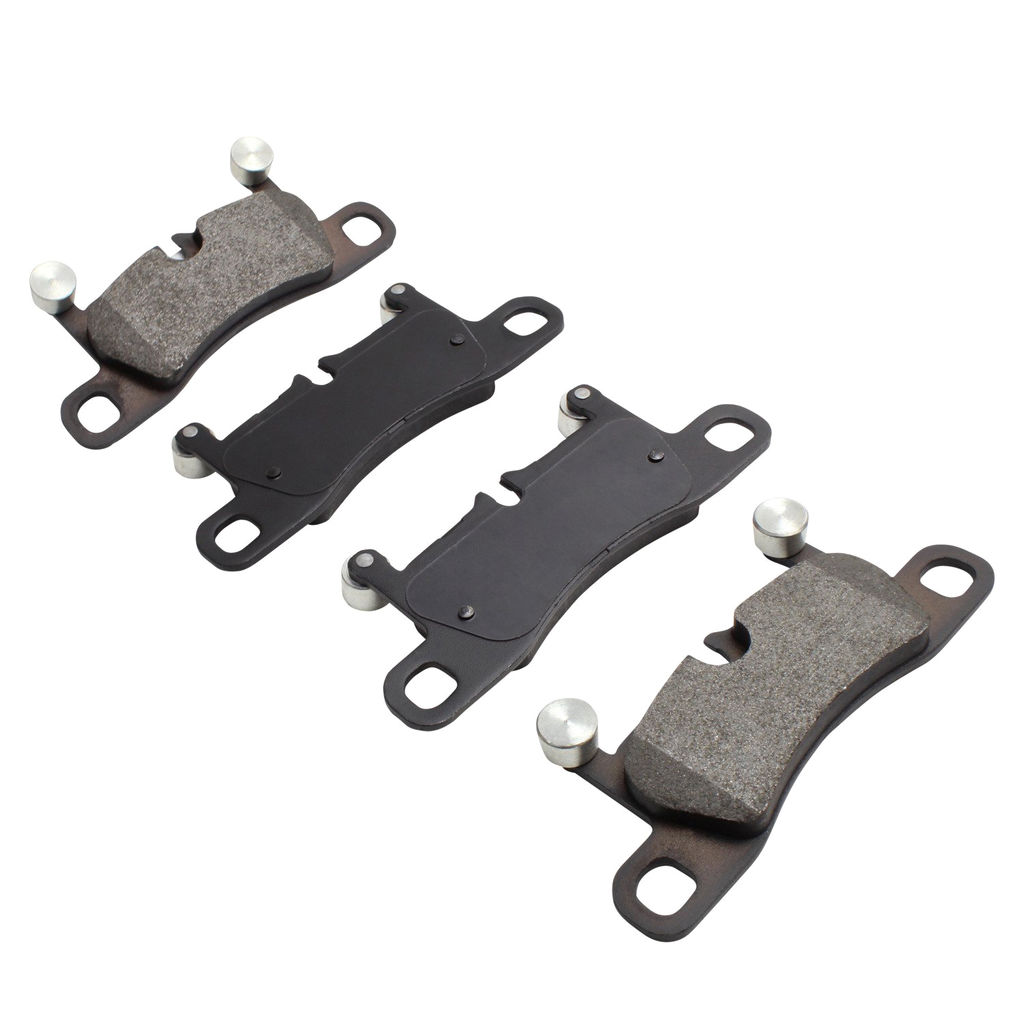 Quality-Built 1003-1655M - Black Series Semi-Metallic Brake Pad Set