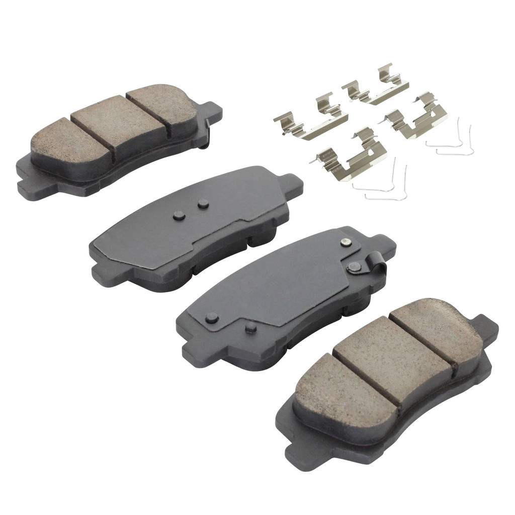 Quality-Built 1003-1659M - Black Series Semi-Metallic Brake Pad Set