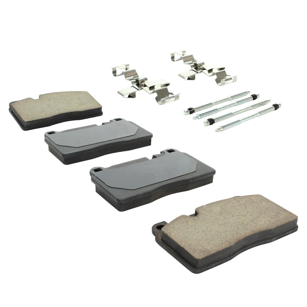 Quality-Built 1003-1663M - Black Series Semi-Metallic Brake Pad Set