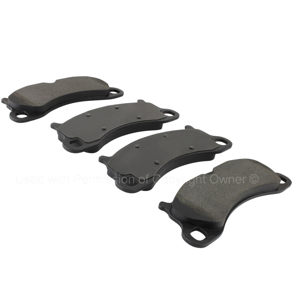 Quality-Built 1003-1664M - Black Series Semi-Metallic Brake Pad Set