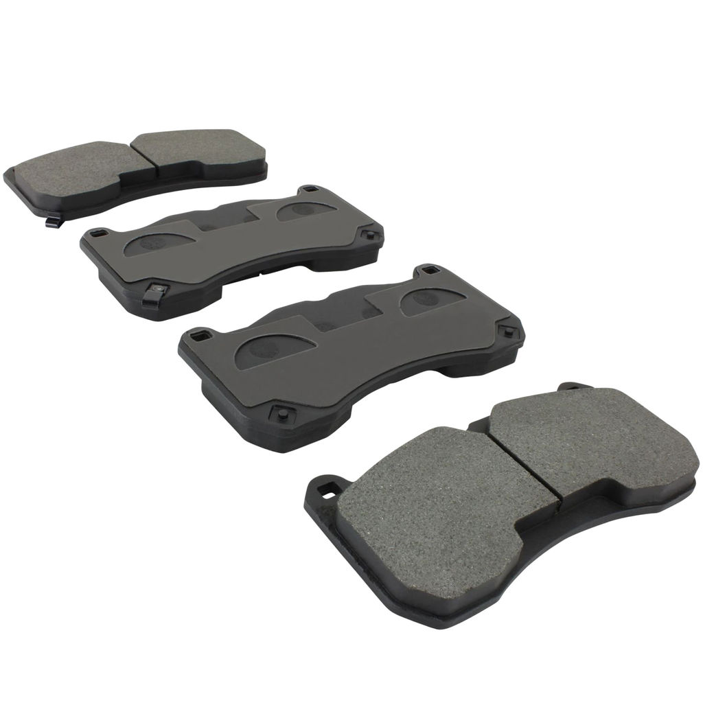Quality-Built 1003-1666M - Black Series Semi-Metallic Brake Pad Set