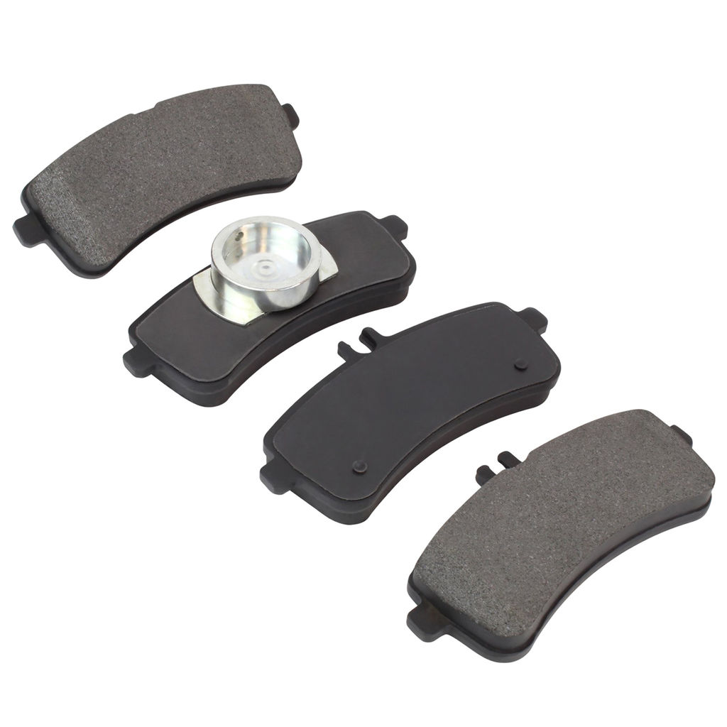 Quality-Built 1003-1669M - Black Series Semi-Metallic Brake Pad Set