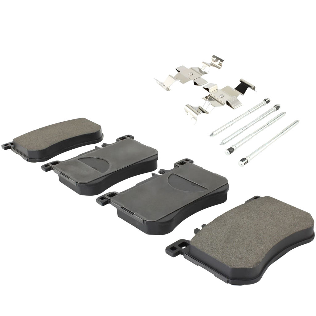 Quality-Built 1003-1670M - Black Series Semi-Metallic Brake Pad Set