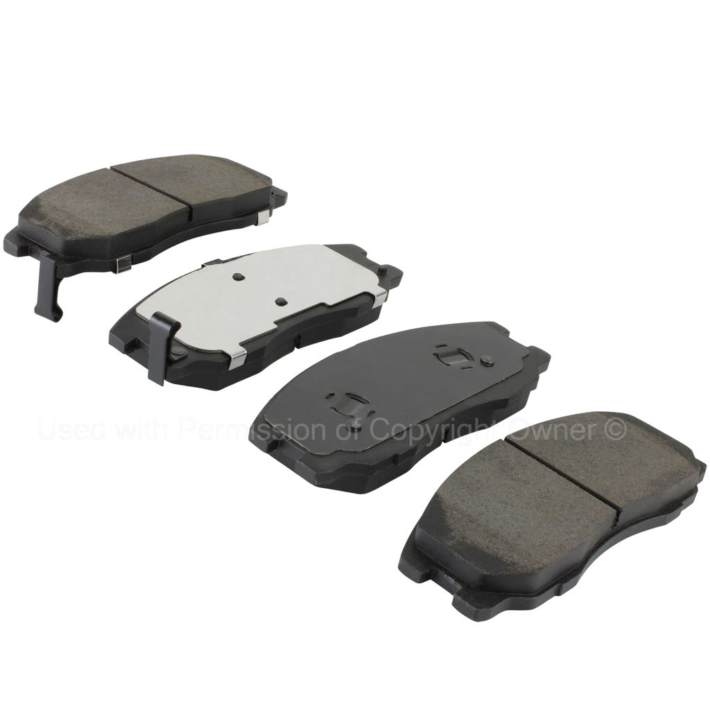 Quality-Built 1003-1678M - Black Series Semi-Metallic Brake Pad Set