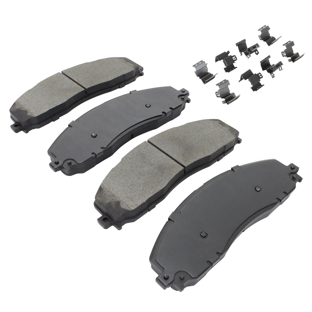 Quality-Built 1003-1680M - Black Series Semi-Metallic Brake Pad Set
