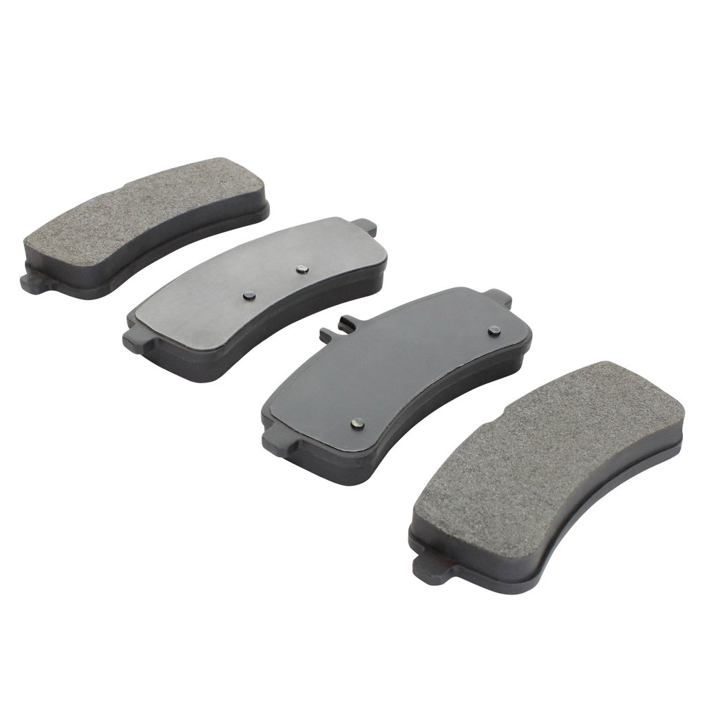 Quality-Built 1003-1681AM - Black Series Semi-Metallic Brake Pad Set