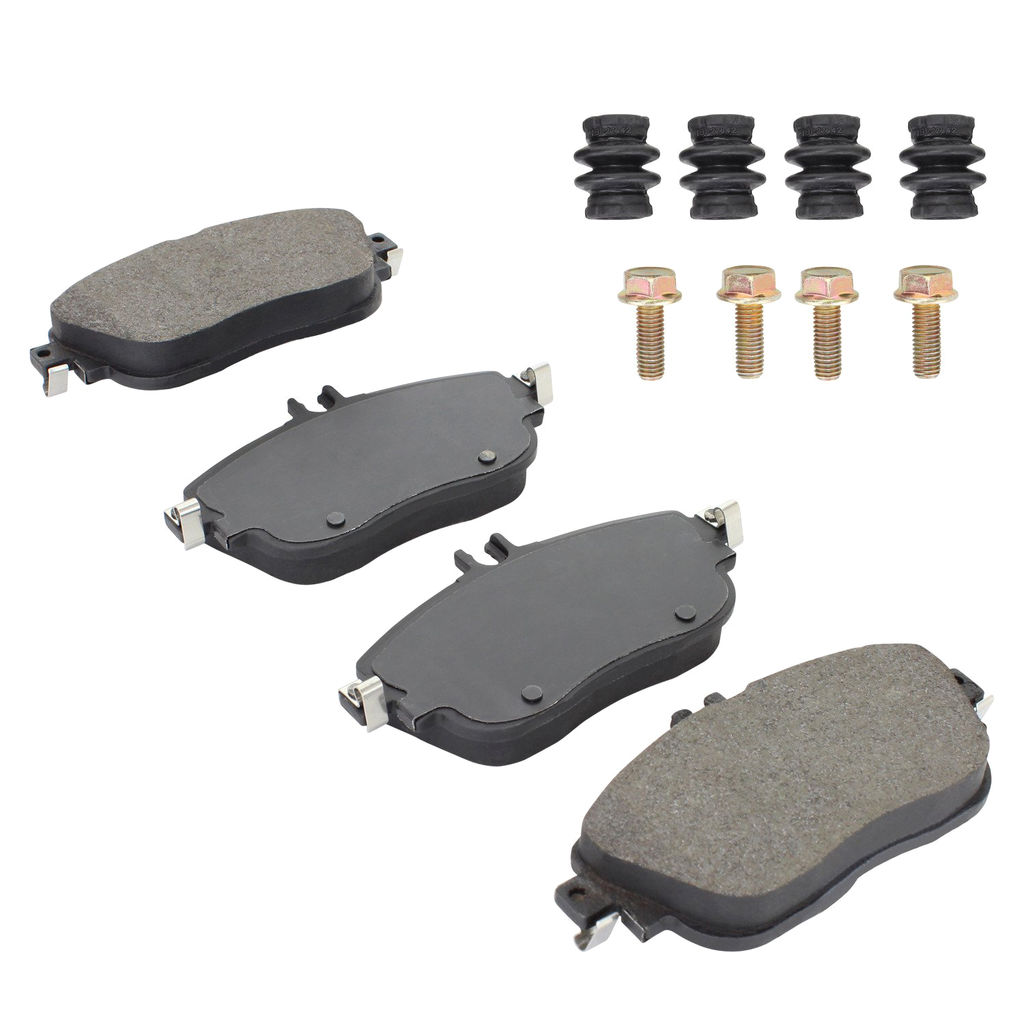 Quality-Built 1003-1694M - Black Series Semi-Metallic Brake Pad Set